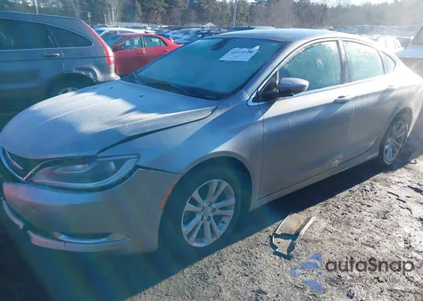 2015 Chrysler 200 Limited из США, поврежденный, VIN 1C3CCCAB4FN534768